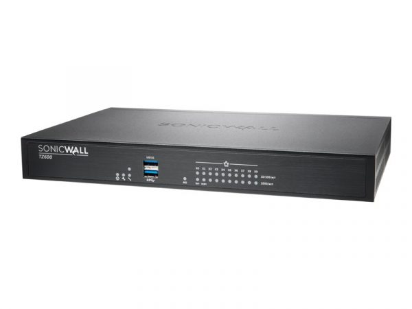 SonicWall TZ600 - security appliance - with 3 years SonicWALL Comp (01-SSC-0223)