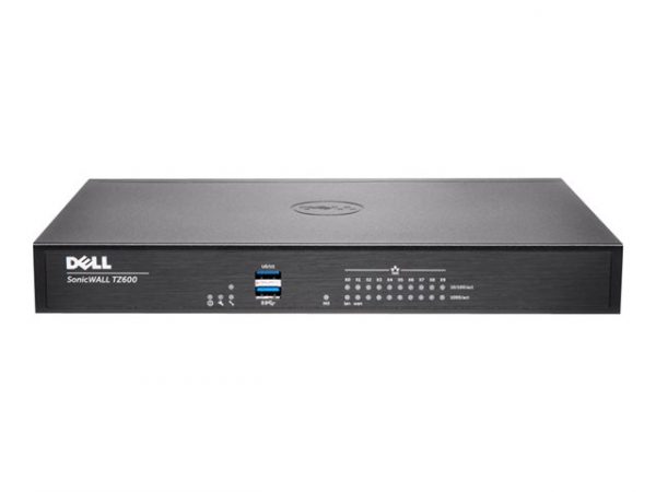 SonicWall TZ600 - security appliance - with 3 years SonicWALL Comp (01-SSC-0223)