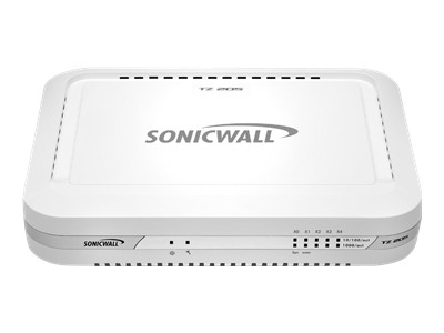Dell SonicWALL TZ 205 - Security appliance - with 2 years SonicWALL Comprehensive Gateway Security Suite - 10Mb LAN, 100Mb LAN, GigE - SonicWALL Secure Upgrade Program