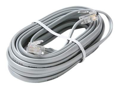 Steren data cable - 25 ft - silver (ST-304-725SL)