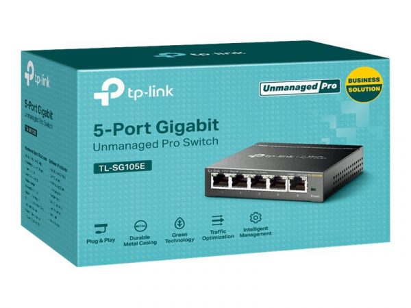 TP-Link Easy Smart TL-SG105E - switch - 5 ports (TL-SG105E)