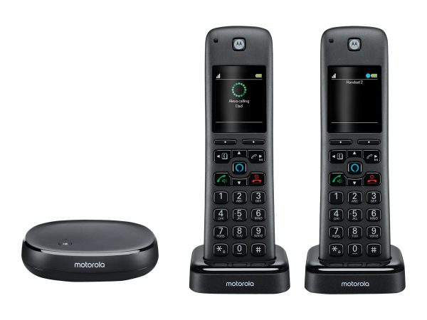 Motorola AXH02 - cordless phone with caller ID/call waiting + addit (MOTO-AXH02)