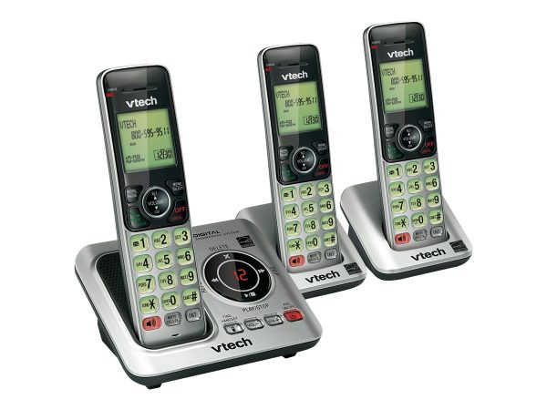 VTech CS6629-3 - cordless phone - answering system with caller ID/ (VT-CS6629-3)