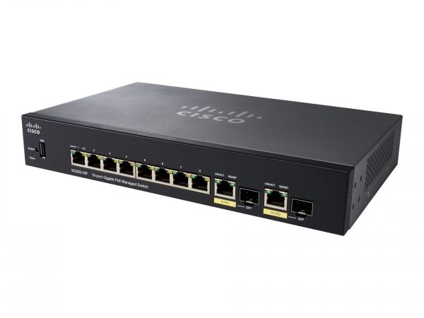 Cisco Small Business SG350-10MP - switch - 10 ports - manage (CIS-SG350-10MP-K9)