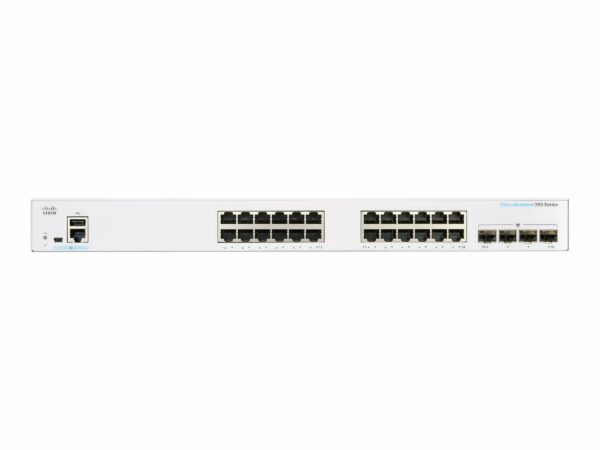 Cisco Business 350 Series 350-24T-4G - switch - 24 ports - manag (CBS350-24T-4G)