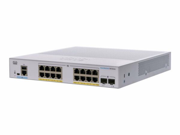 Cisco Business 350 Series 350-16FP-2G - switch - 16 ports - man (CBS350-16FP-2G)