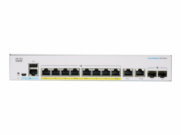 Cisco Business 350 Series 350-8FP-2G - switch - 8 ports - manage (CBS350-8FP-2G)