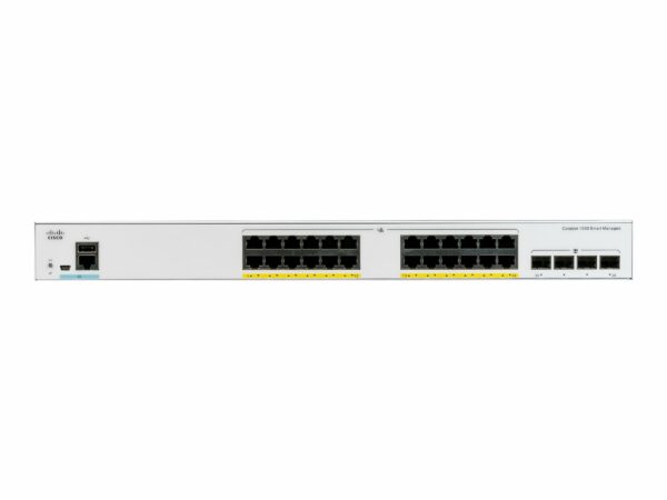 Cisco Catalyst 1000-24T-4X-L - switch - 24 ports - managed - ra (C1000-24T-4X-L)