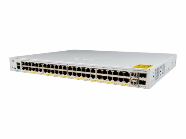 Cisco Catalyst 1000-48P-4X-L - switch - 48 ports - managed - ra (C1000-48P-4X-L)