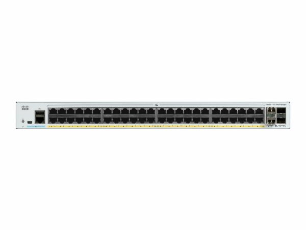 Cisco Catalyst 1000-48FP-4X-L - switch - 48 ports - managed -  (C1000-48FP-4X-L)