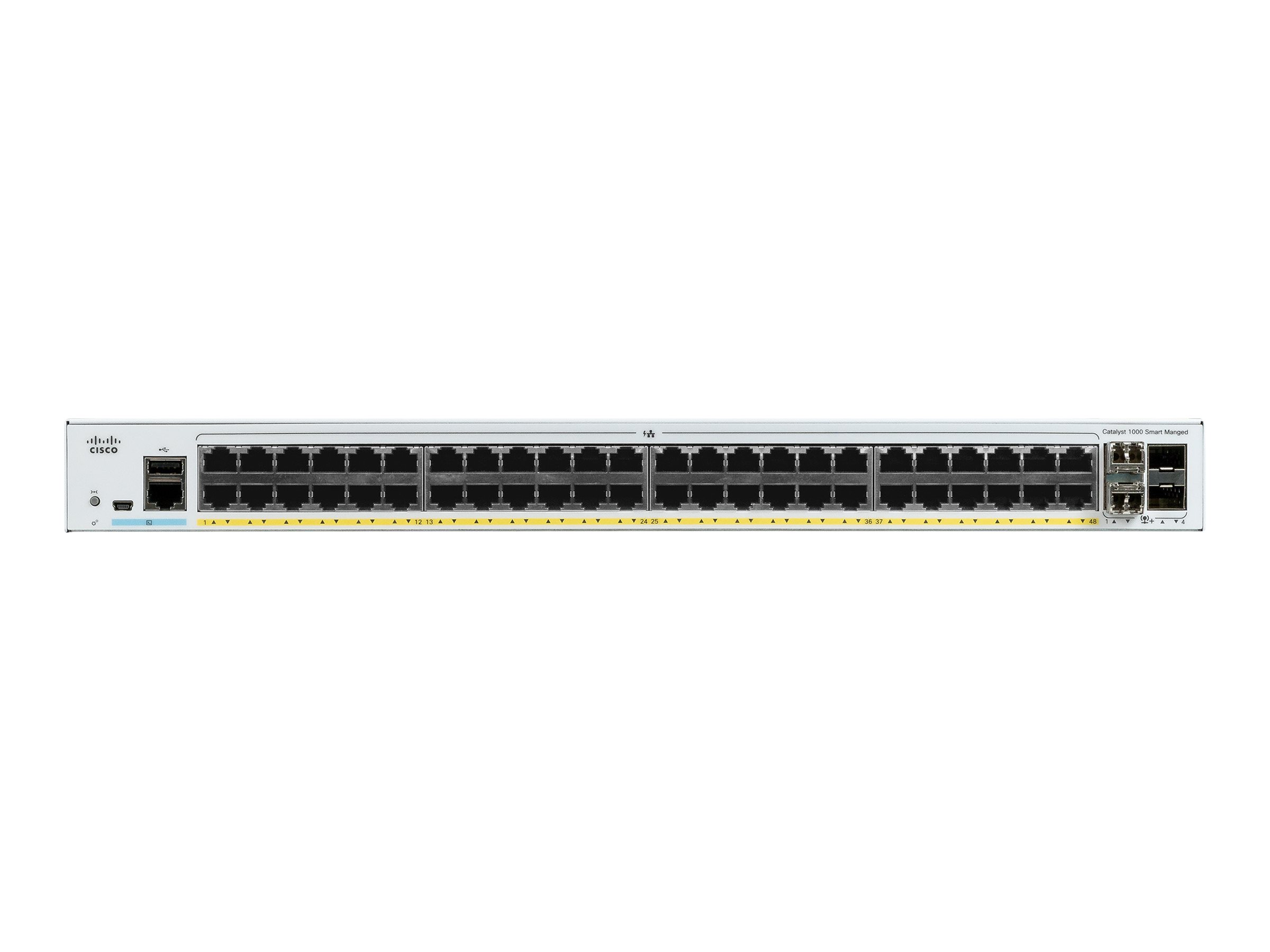 Cisco Catalyst 1000-48FP-4G-L - switch - 48 ports - managed -  (C1000-48FP-4G-L)