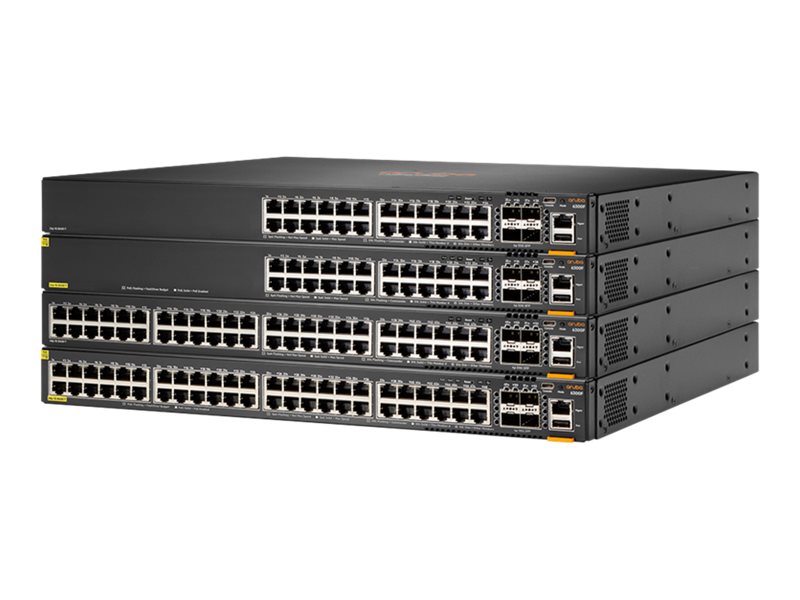 HPE Aruba 6300F - switch - 48 ports - managed - rack-mountable - TAA Co (JL665A)